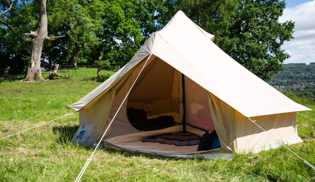 Closer Look On Cotton Canvas Tent